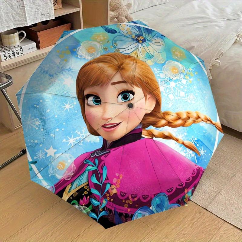 1pc Anna, Frozen Themed High-quality Umbrella,Automatic Opening and Closing Umbrella,Multi-functional Umbrella G0811031