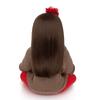 Bonecas reborn de silicone, 55 cm, menina, princesa, boneca muito macia, corpo inteiro, vinil, linda boneca, toque real, brinquedo, presente para crianças