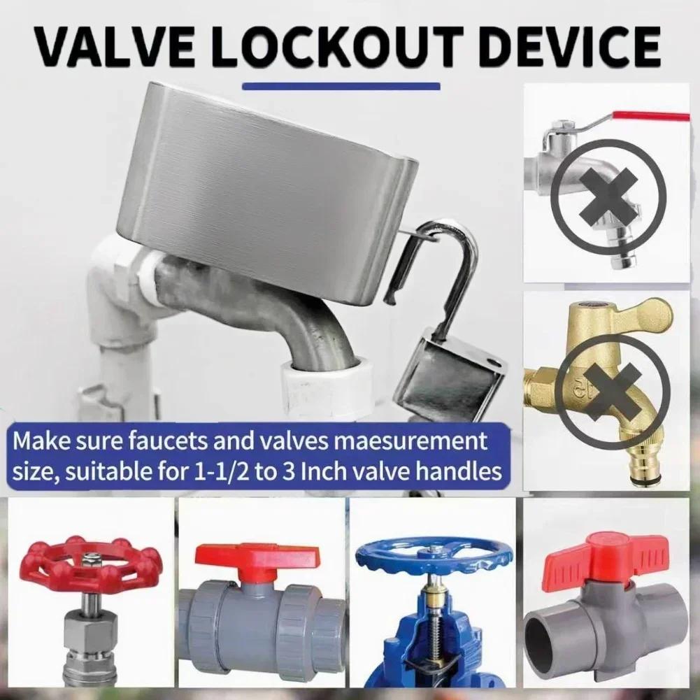 Faucet Lock Anti-Theft Garden Hose Tap Lock Water Spigot Lock Faucet Protection Cover Water Faucet Lock For Kitchen Outdoor