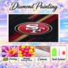 San Francisco 49ers Diamond Painting Kit 5D Full Drill DIY Diamond Mosaic Wall Art Home Decor