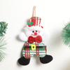 Christmas Plush Doll Pendants Decorations Santa Claus Snowman Deer Xmas Tree Hanging Ornaments Christmas New Year Home Decor