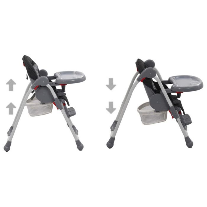 High Chair for Baby Grey
