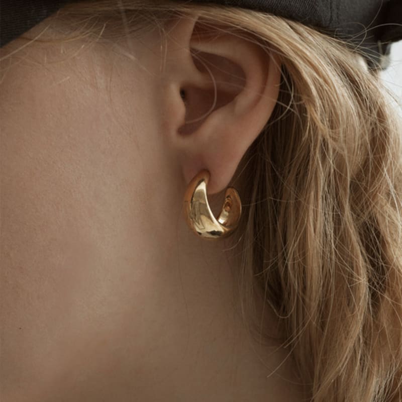 

MOI studio Pot Ring Earring GOLD_ONE