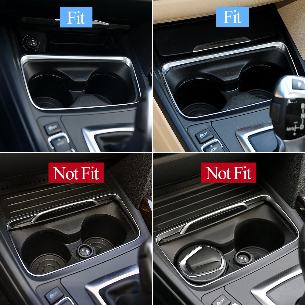 Auto Mittelkonsole Becherhalter Abdeckung Zierleiste Ablagefach Einsatz Schrank Für BMW 3 4 Serie M3 M4 F30 F31 F34 F35 F80 F32 F33 F36 F82
