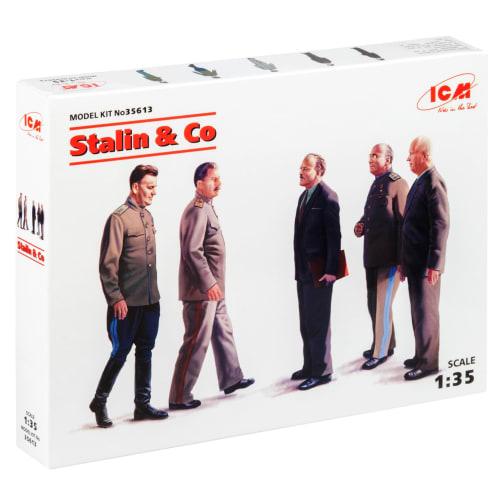 

ICM 1/35 масштабная пластиковая модель Сталина и других советских чиновников 35613