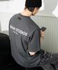 LEMAIN SECOND Back Point Studio Oversized Short Sleeve T-Shirt [Charcoal]