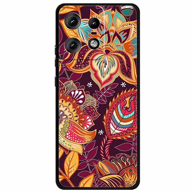For Motorola Edge 50 Pro 5G Case Pattern Printing Soft TPU Cell Phone Cover