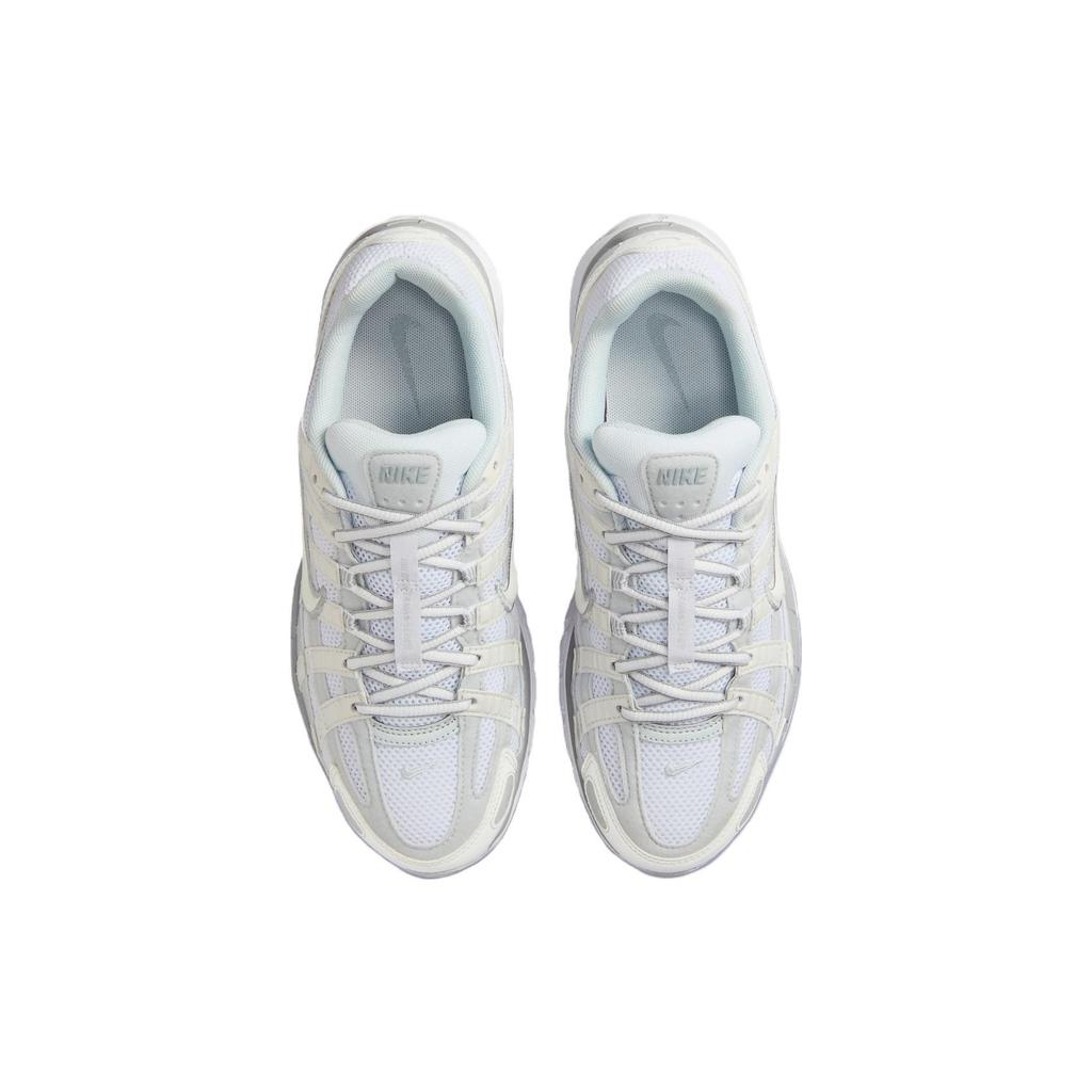 Nike Womens P-6000 Metallic Summit White Women Sneakers Cream Pure-Platinum Wolf-Grey FV6603-101