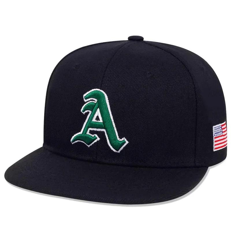 Unisex Gothic A Letter Embroidery Hip-Hop Hats Spring Autumn Adjustable Casual Snapback Baseball Caps Outdoor Sunscreen Hat