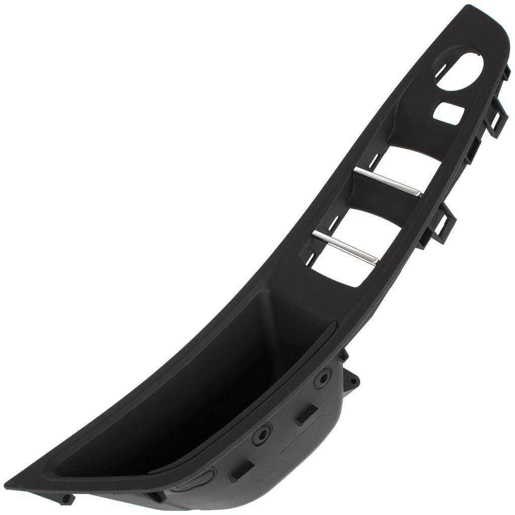 BMW 5 F10 F11 09-17 set of interior door handles front and rear 7 pcs. SET BLACK - 1 hole