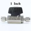 6 8 10 12 14 16 mm 1/4" 3/8" 1/2" 3/4" 1" Inch Tube OD Compression Union 316L Stainles Steel Hex Ball Valve 1000 PSI