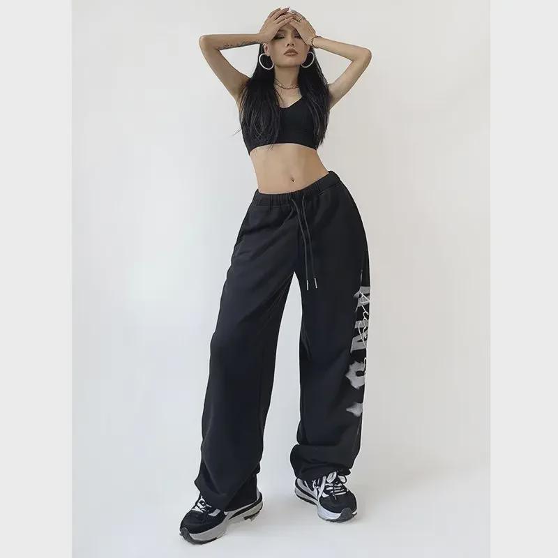 2022 Winter Fashion Hip Hop Printed Sweatpants - European & American Style