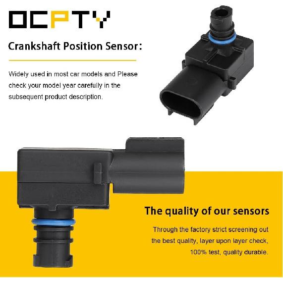 

OCPTY Manifold Absolute Pressure Sensor Map Sensor Replacement 5033310AC 56028562AB Map Sensor OEM for Dodge Ram 1500 5.7 for Dodge Charger Durango