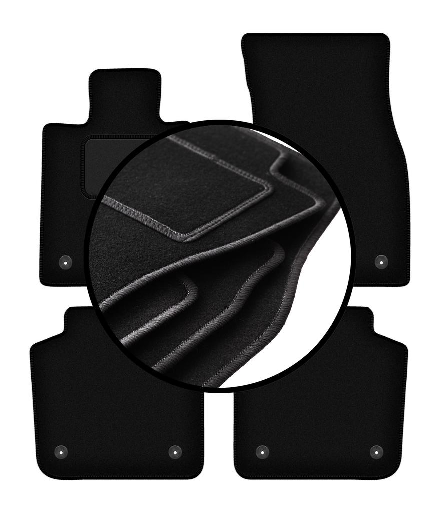 Set of Velour Floor Mats For: BMW 7 G12 Sedan Long (2015-)