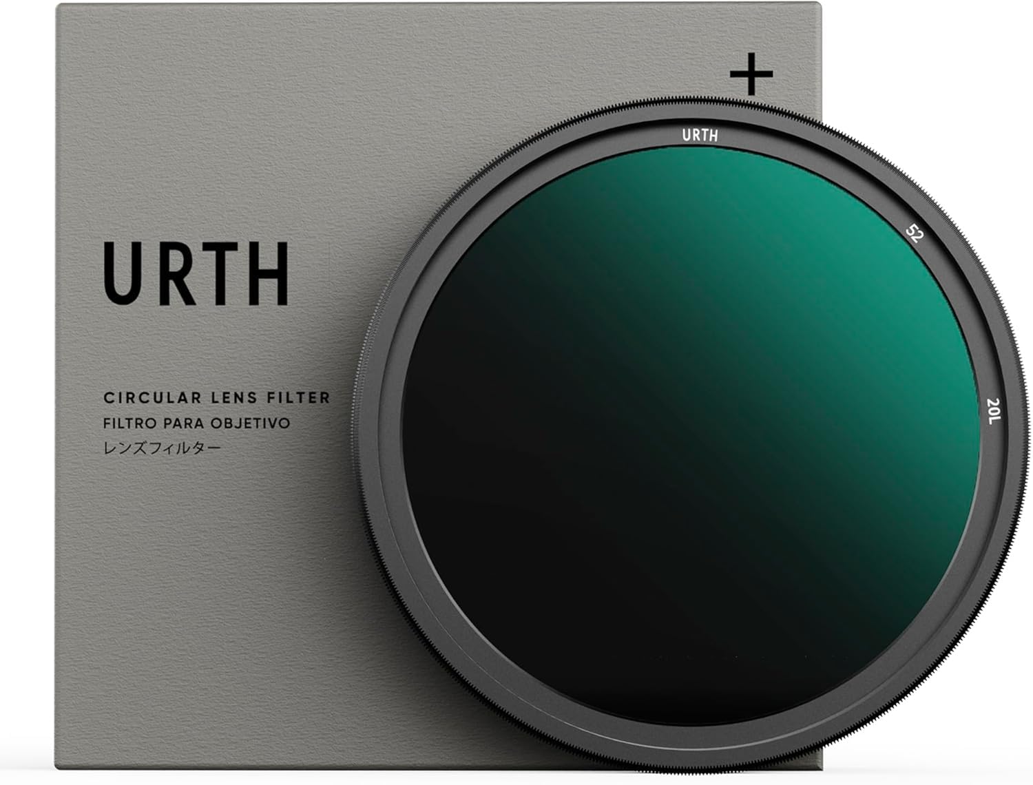 Urth 52mm Variable ND Filter Stop Variable ND Lens Filter Transmittance Nano Optical Glass ND64-1000 (Plus +) 6-10 (High / 20-Layer Coating)