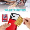 Apple iPhone 17 Pro Max Crazy Horse Leather Flip Case