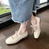 2025 Spring New Square Toe Women's Shoes Outdoor Anti Slip Loafers Fashion Comfortable Flat Casual Lightweight Ladies Shoes