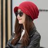 Winter Warm Head Wrap Cap Solid Color Plait India Hat New Fashion Cancer Chemo Hat  for Outdoor