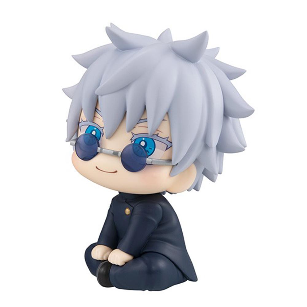 Anime JJK Figure Gojo Satoru Figurine Look Up Figure Gojo Action Figure PVC Toy Collecting Cute Mini Edition Model Toy Gifts