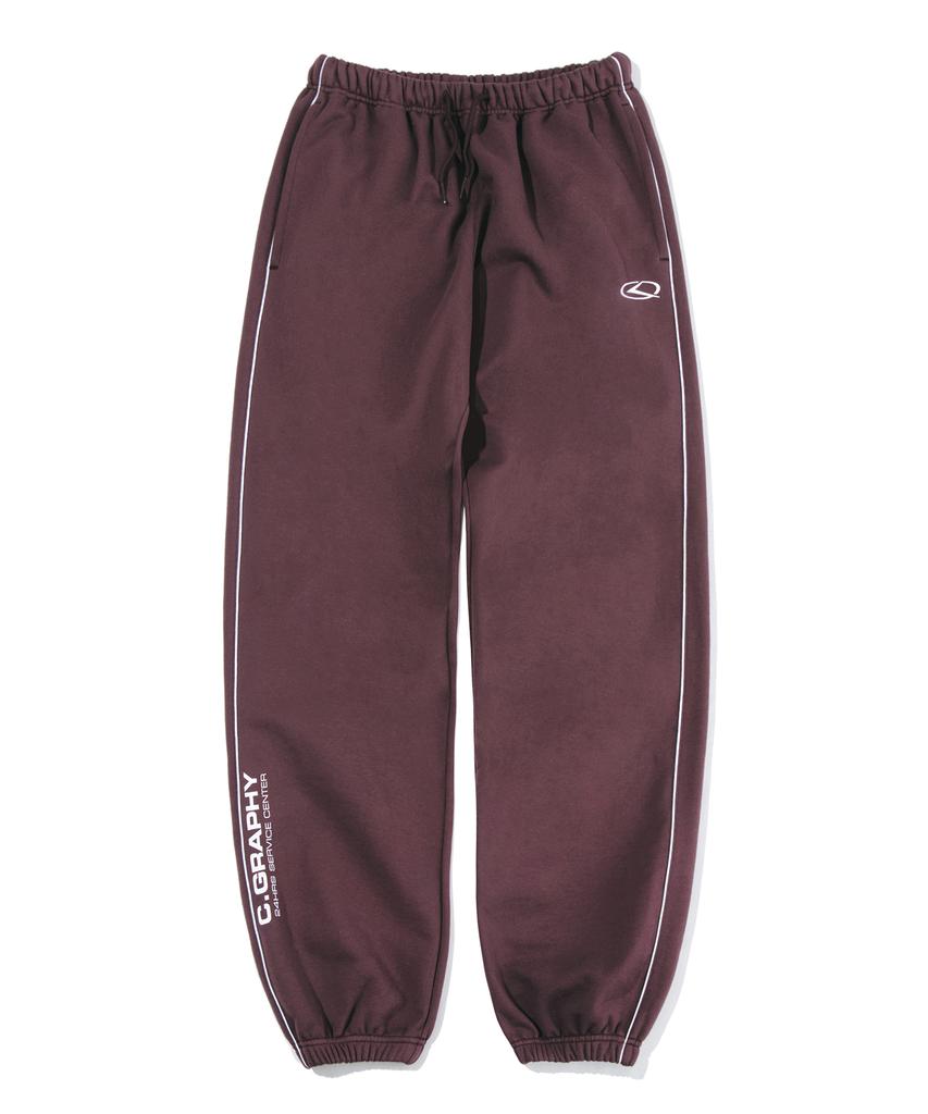 CGP 24H Track Training Jogger Pants_Burgundy