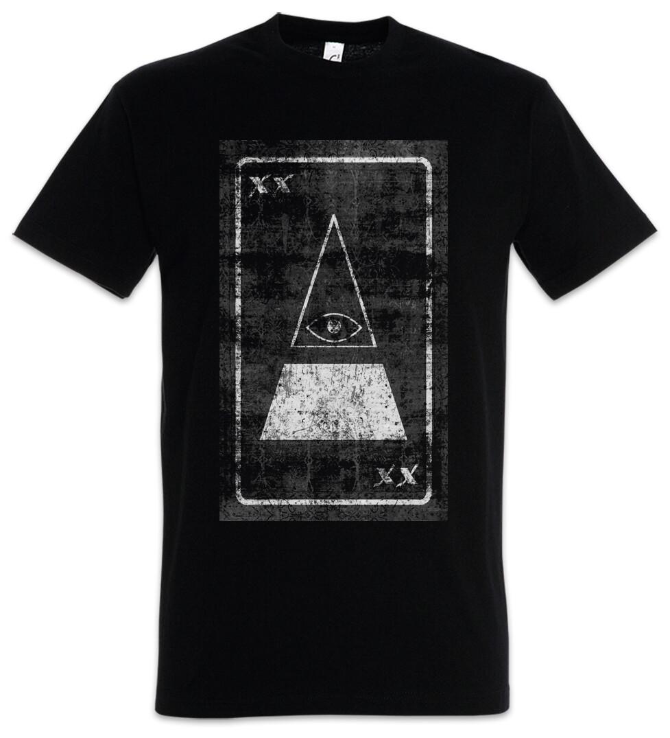 

Tarot The Eye of Illuminati T-Shirt Mens Womens Tees Top Card Cards Symbol Sign Logo Insignia 3XL