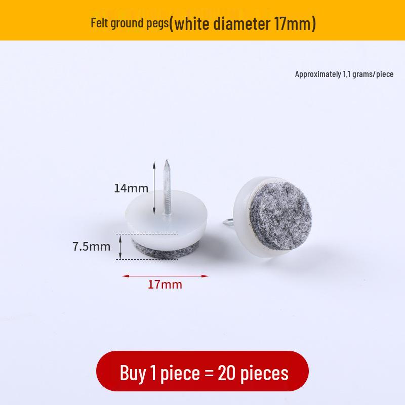 Moisture-Proof Felt Furniture Leg Pads for Tables and Chairs