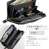 Toyooka Kobo Wallet Men Women Coin Compartment Long Genuine Leather Made Japan Black 3774-01