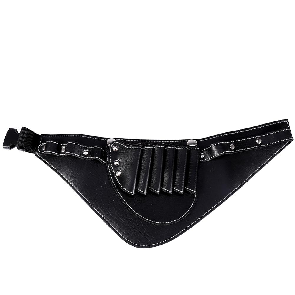 Professional PU Leather Barber Scissors Bag Hairdressing Clips Shear Holster Pouch Holder