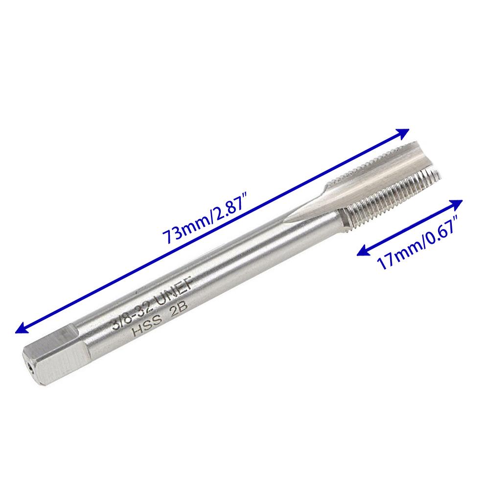 Part Tap Right-Hand Thread 1pcs 3/8\\\"-32 UNEF 73mm Assemble Cutter Cutting Consumables Cutting Tools High Quality