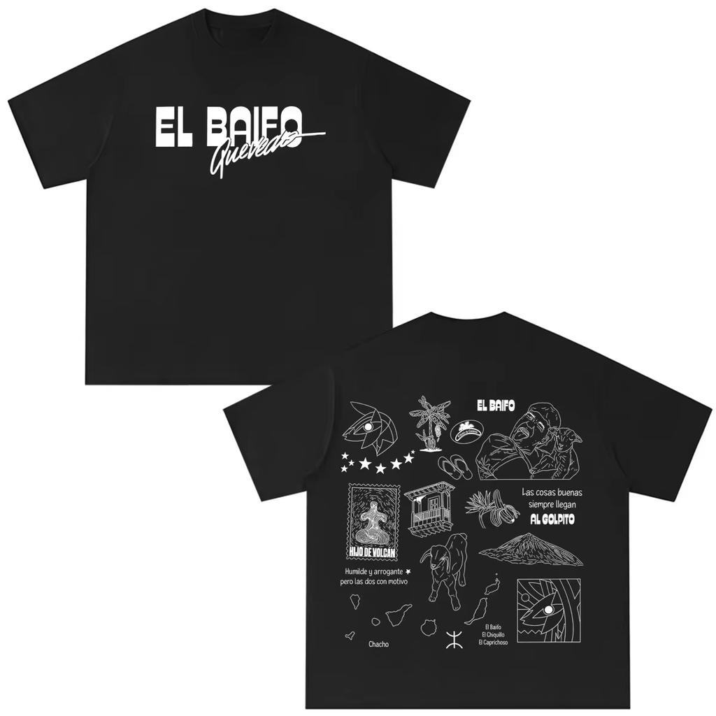 2026 New Summer Cotton Loosefitting Casual Gothicstyle Oversized Pattern Suitable For Both Men And Women Hiphop Tshirt