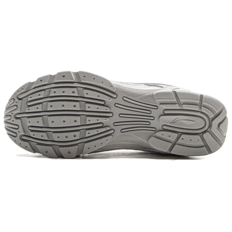 Li Ning Ling Long Trendy Comfortable Rebound Breathable Low-Top Casual Shoes Women sneaker Silver Beige AZGV030-3
