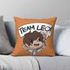 Team Leo Valdez Pillowcase Polyester Linen Velvet Printed Zip Decor Pillow Case Home Cushion Cover 18"