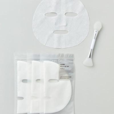 [Tulua] Hautpflege Maskenblatt 30 Stück + Pinselset