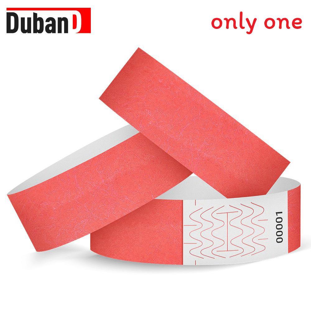 Waterproof Dupont Paper Wristbands With Uv Printing For Childrens Playground And Pool Access