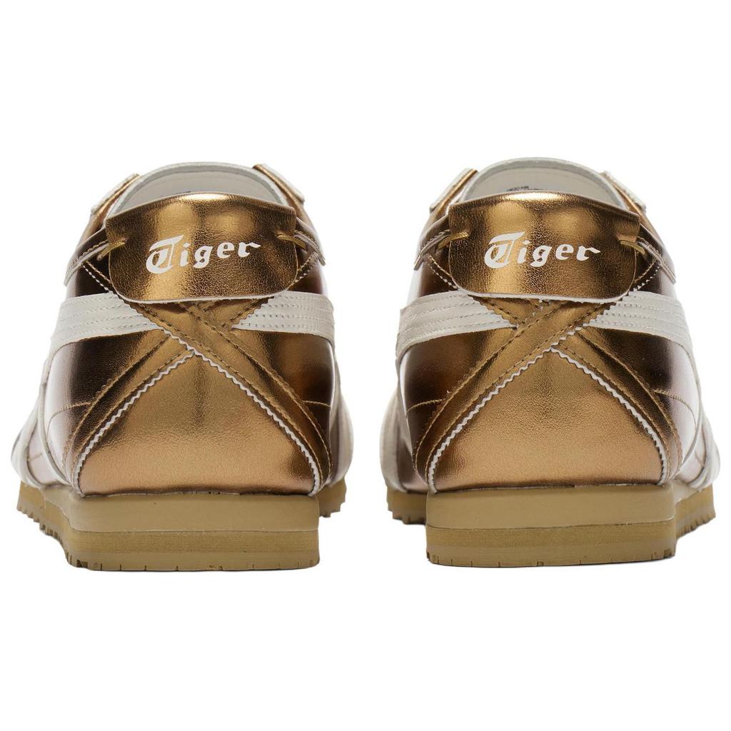 ONITSUKA TIGER Mexico 66 SD Metallic Series - Desert Camp Unisex Sneakers Gold Cream 1183C468-200