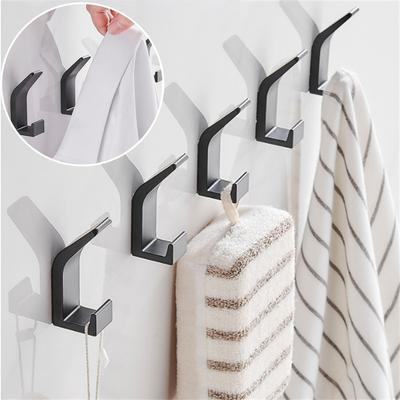 Küche Badezimmer Aufhänger Bademantelhaken Wandhaken Handtuchhaken Selbstklebend Rostfrei Haken Aufhänger für Badezimmer Küchenbeschläge