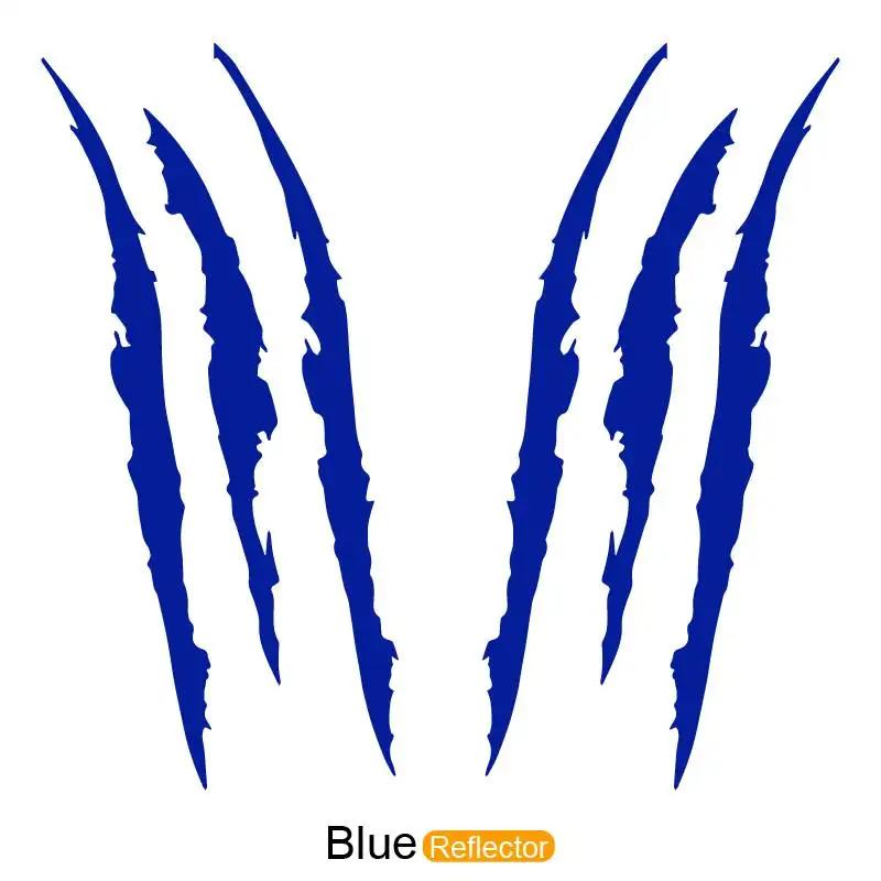 Car Sticker Reflective Monster Claw Scratch Stripe Marks Headlight Decal Auto Exterior Waterproof Vinyl Decal Car Accessories