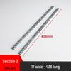 17mm Narrow Two-Way Steel Ball Bearing Drawer Slides