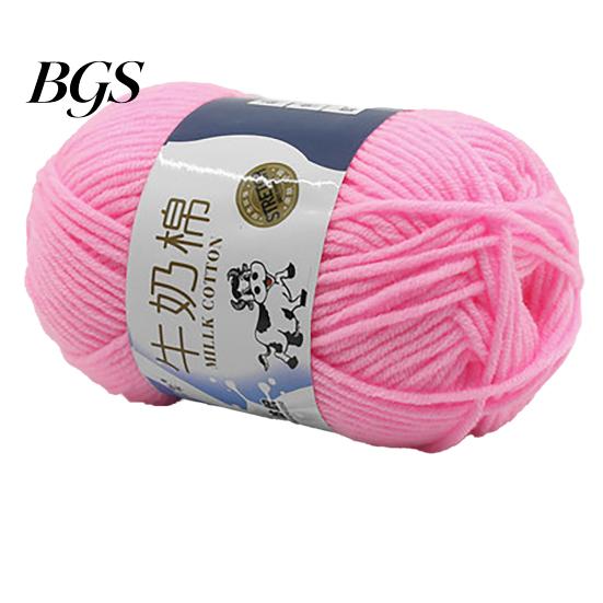 Woolen Yarn 1 Roll 5-strand Wool Soft Warm DIY Beginner Hand Knitting Needlework Crochet Ball for Sewing Shop