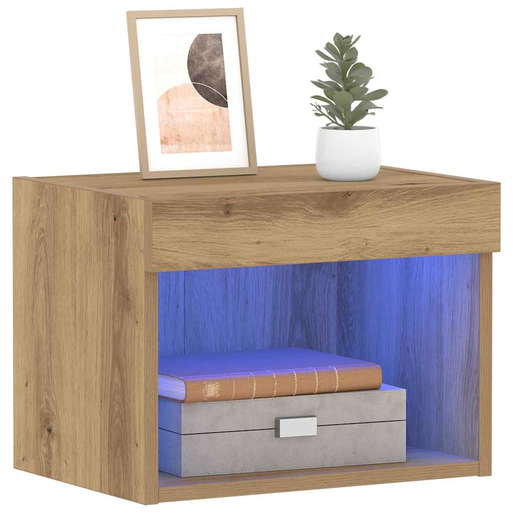TV Cabinet Set 2 pcs Artisan Oak 40 x 30 x 30 cm Particleboard