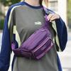 Unisex Multifunctional Waist Bag Large Capacity Waterproof Oxford Business Pack Trendy Crossbody Chest Bag for Travel Work