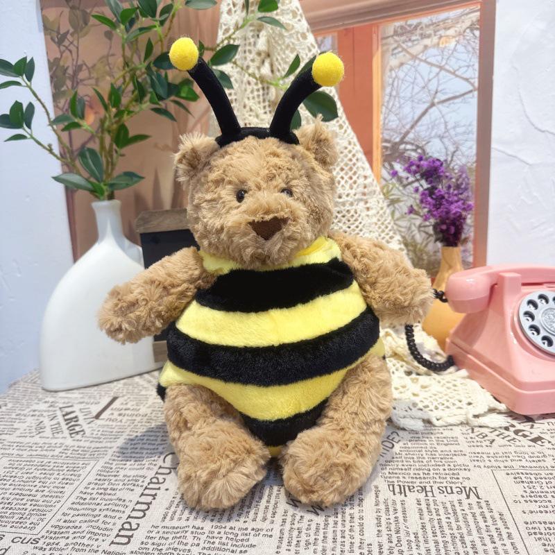 Adorable Bumblebee Plush Toy - Bee Bear Doll for Children