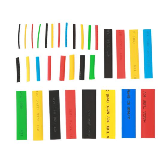 

328Pcs/Set 1mm-14mm Flame-Retardant Heat Shrink Tubes Electrical Insulation Polyolefin 2:1 Heat Shrink Electrical Wire Cable Wraps for Wire Connection 328Pcs
