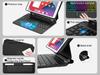 Magische Toetsenbordhoes voor iPad 10.2 9e 8e 7e Generatie Cover Toetsenbord voor Air 3 Pro 10.5 Magnetische Hoes Folio Cantilever Stand