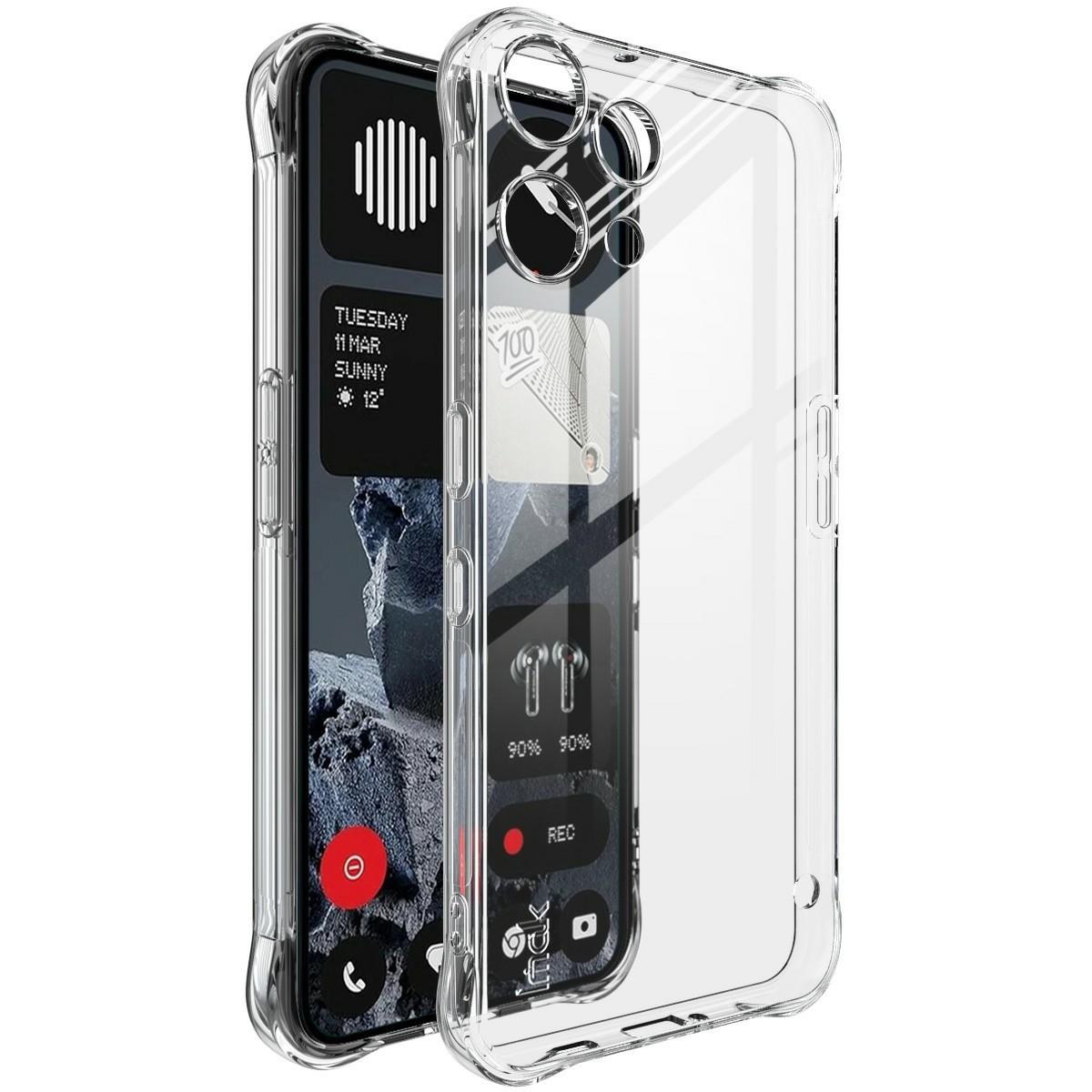 IMAK For Nothing Phone (3a) Lite 5G Case TPU Phone Cover Airbag Shockproof Protection