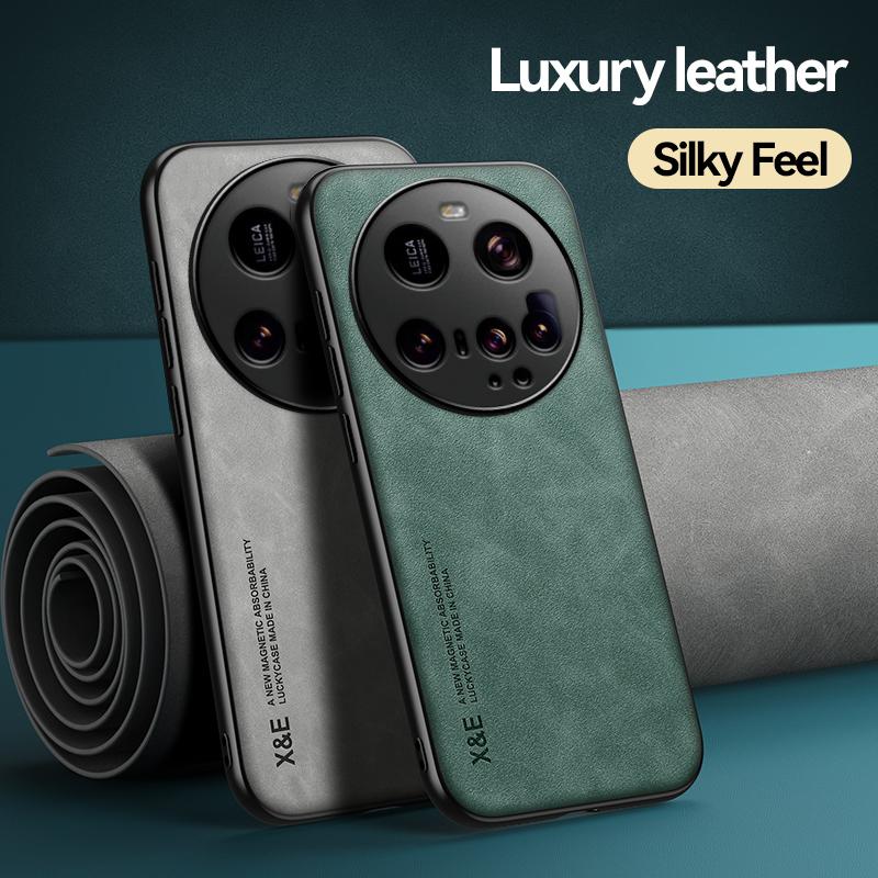 Leder Funda Für Xiaomi 15 Ultra Hülle Auto Magnetische Halterung Handyhülle Für Xiaomi Mi 15 Xiaomi15 Ultra Stoßfest Schützen Coque