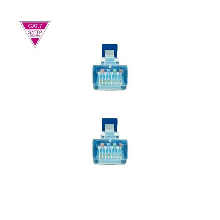 Câble réseau - nanocable - rj45 - cat.7 - 2 m - awg26 - sftp - 10 gbit/s