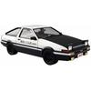 Aoshima Bunka Kyozai Initial D No.1 Takumi Fujiwara AE86 Trueno Project D Specification 1/24 Scale Plastic Model