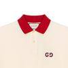 GUCCI Men Contrast Collar Logo Short Sleeve Polo Navy 574086-XJA6C-9244