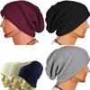 Knitted Hat Warm Oversize Beanie Hiking Travel Baggy Cap for Man & Woman